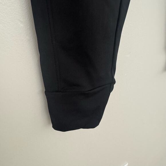 Halara High Waisted Drawstring Side Pocket Full Length Joggers in Black - Picture 5 of 8